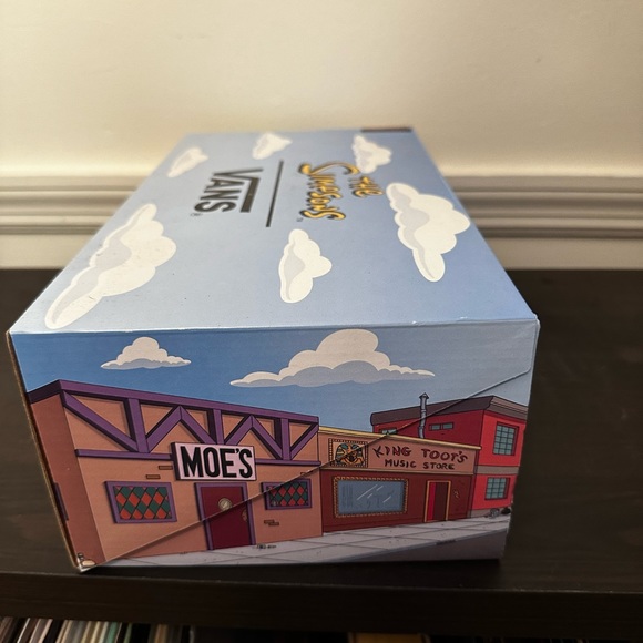 Simpsons x Vans ComfyCush Slip-ons Brand New with tag in box size 10.5 - Picture 9 of 9